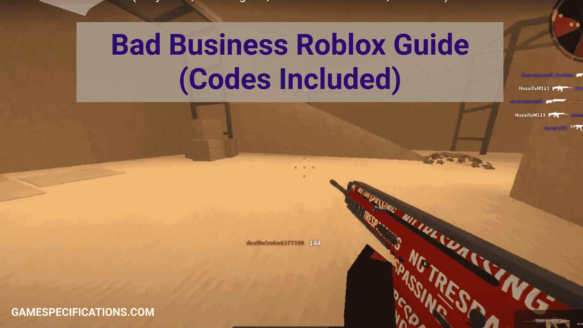 Bad Business Roblox Complete Guide With 19 Codes Game Specifications - roblox launcher error code 6