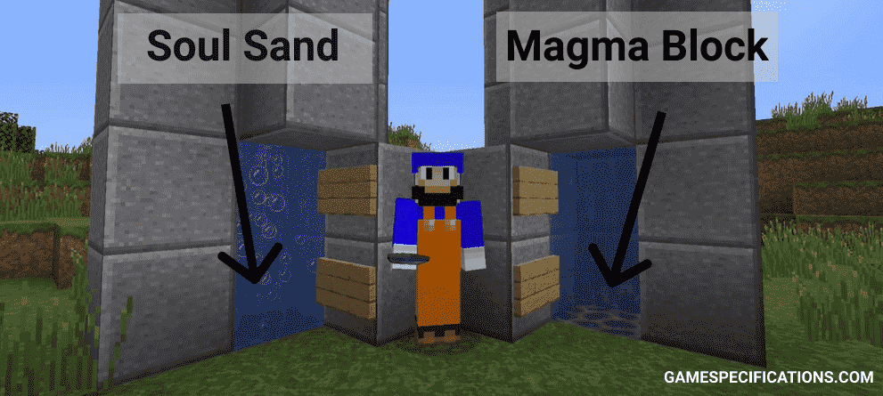 magma block elevator