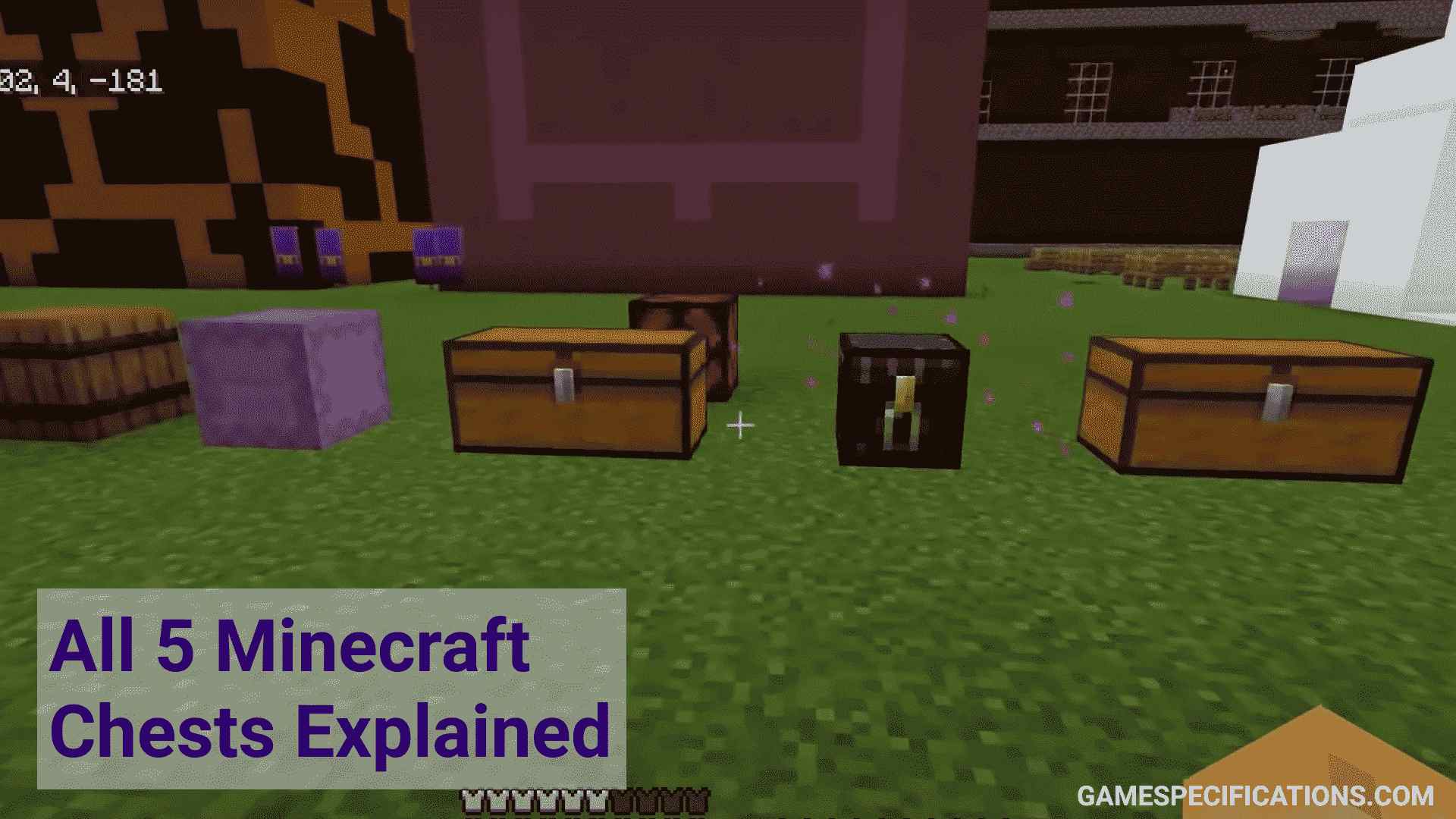 All 5 Minecraft Chests Explained With Ways To Obtain Them