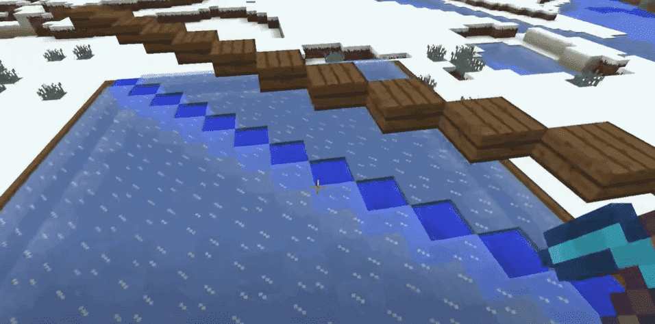 minecraft overhead ice farm