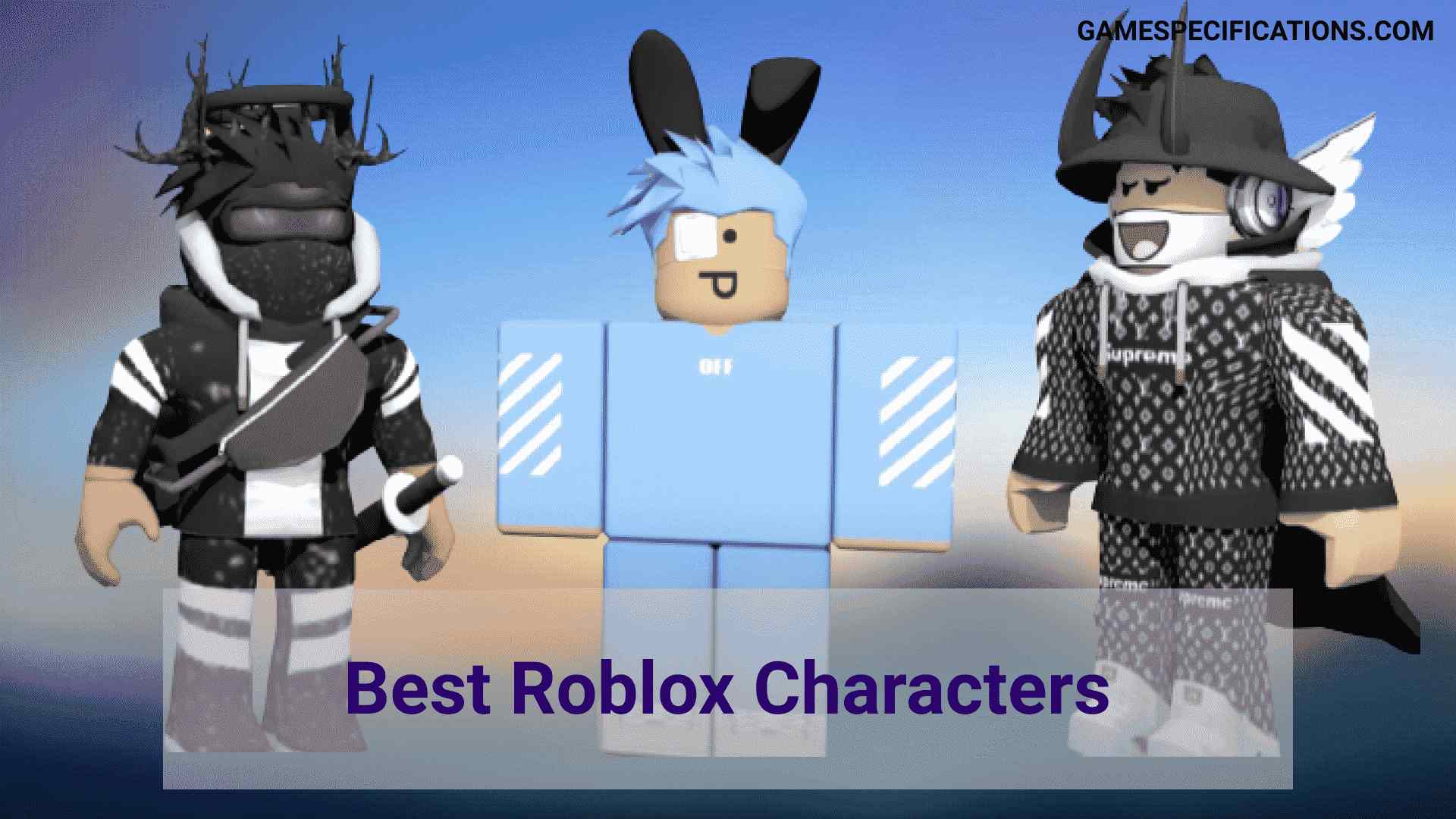 Cool Roblox Boy Avatars HD Png Download  Transparent Png Image  PNGitem