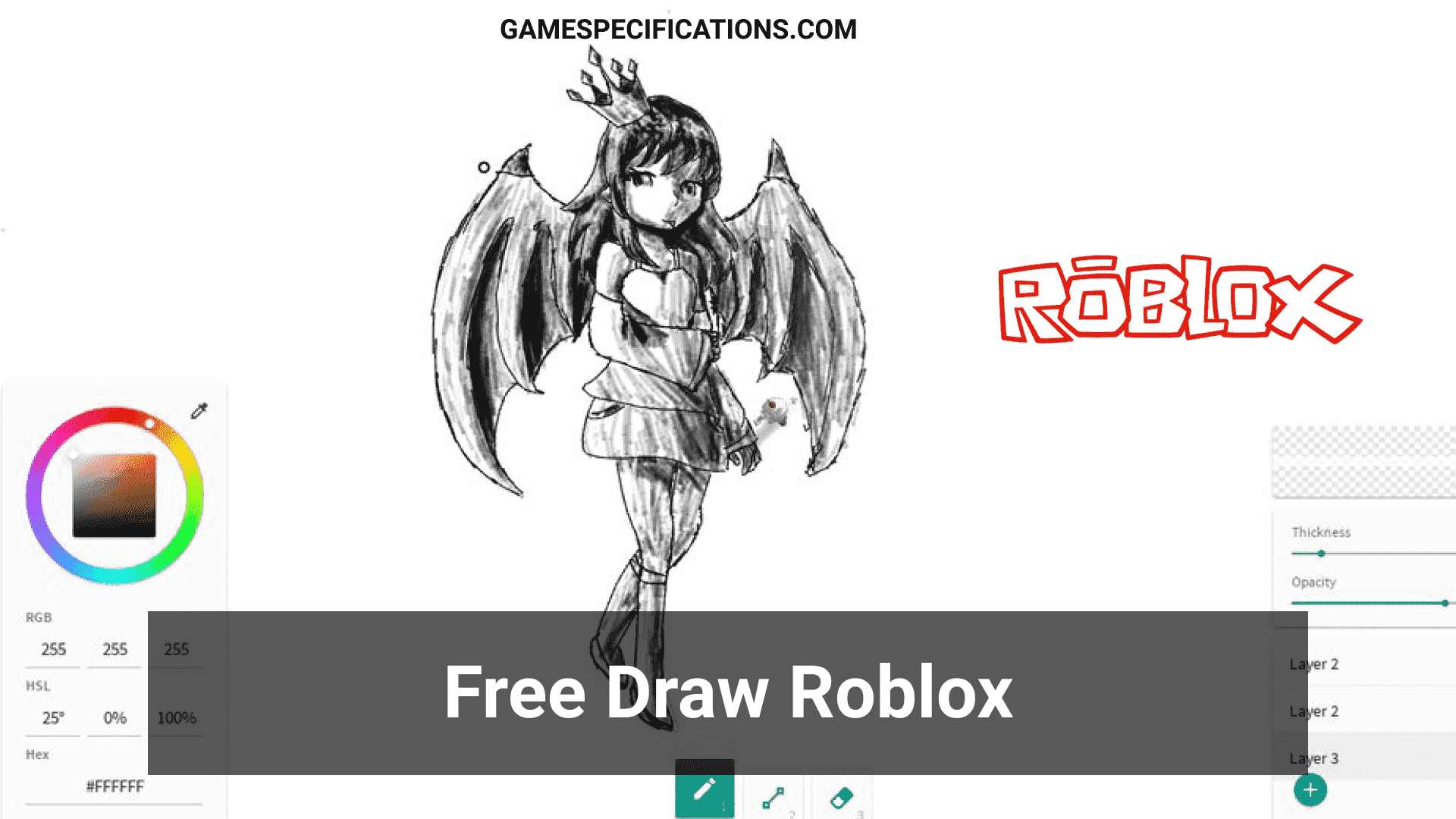 Free Draw Roblox Is A Creative Game To Express Your Skills Game Specifications - roblox free draw game