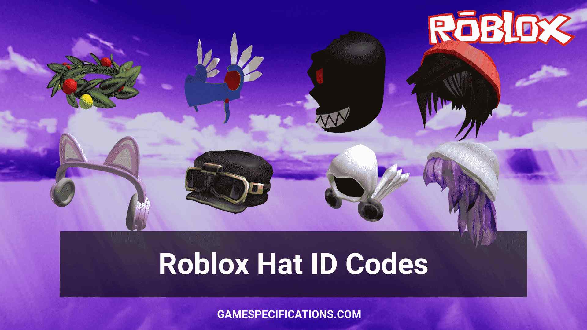 83 Roblox Hat IDs Thatll Make You Look Incredible  Game Specifications