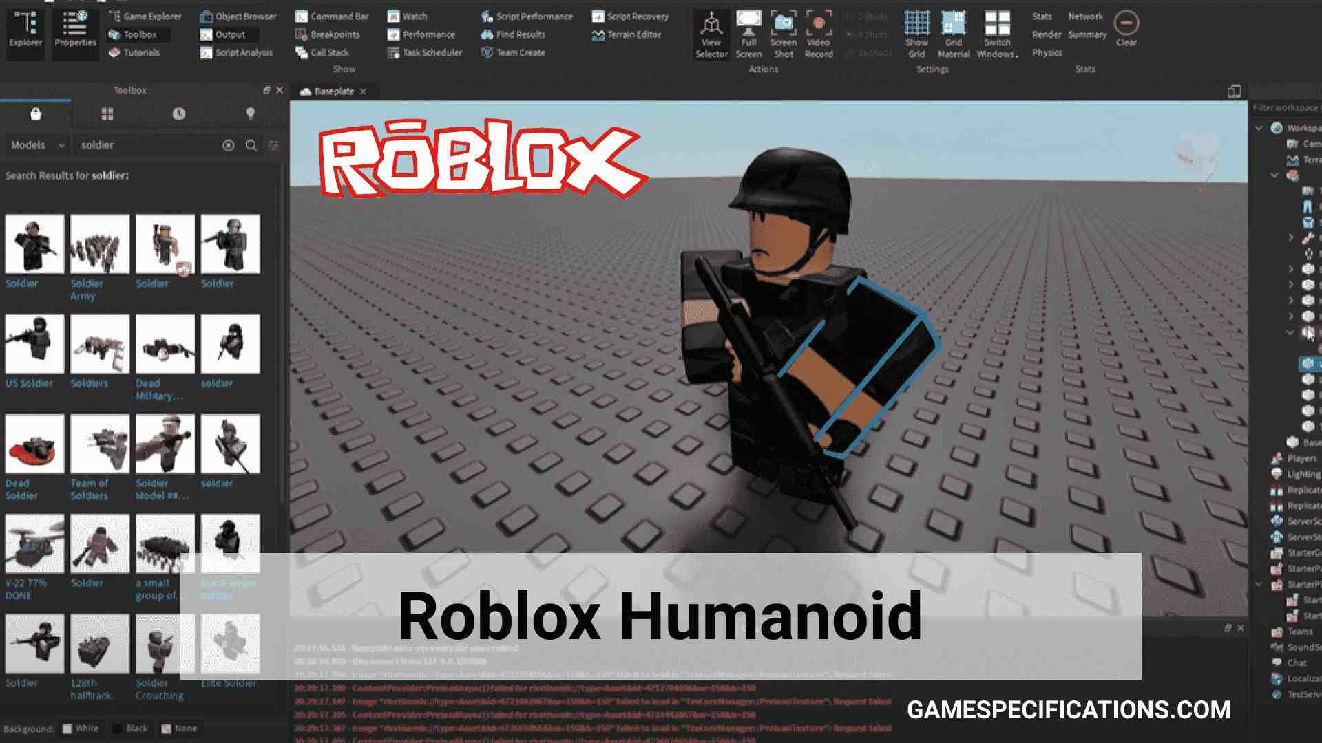 Roblox Humanoid Complete Guide On Humanoid Coding 2021 Game Specifications - roblox get distance camera