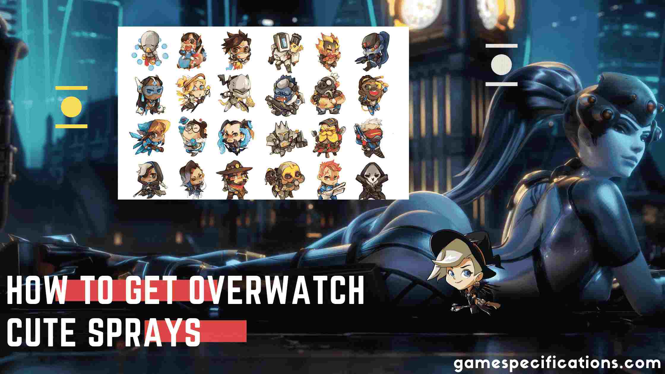 How to Get Overwatch Cute Sprays [Best Method]