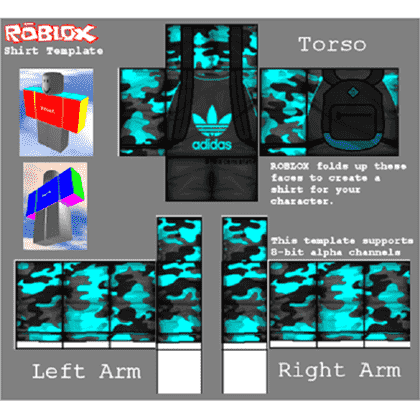 Roblox shirt template 8