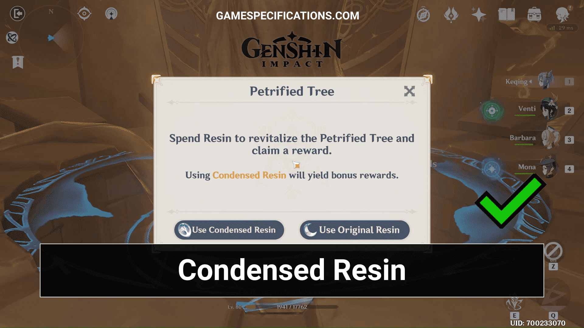 How To Use Genshin Impact Condensed Resin To Get Awesome Rewards?