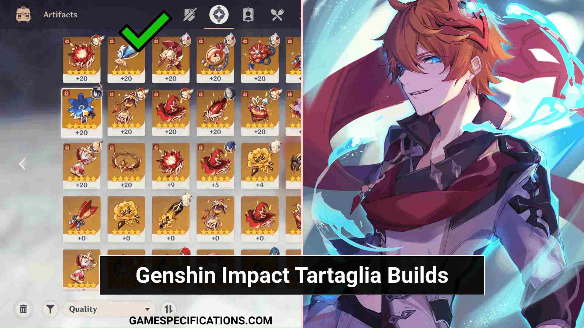 Tartaglia Best Builds and Teams - Genshin Impact