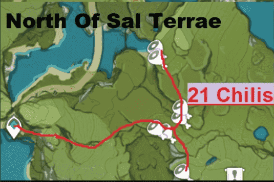 Genshin Impact North Of Sal Terrae Map