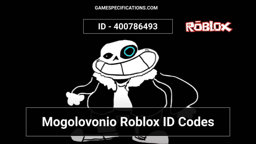Mogolovonio Roblox ID Codes