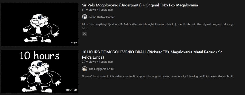 Mogolovonio In Youtube