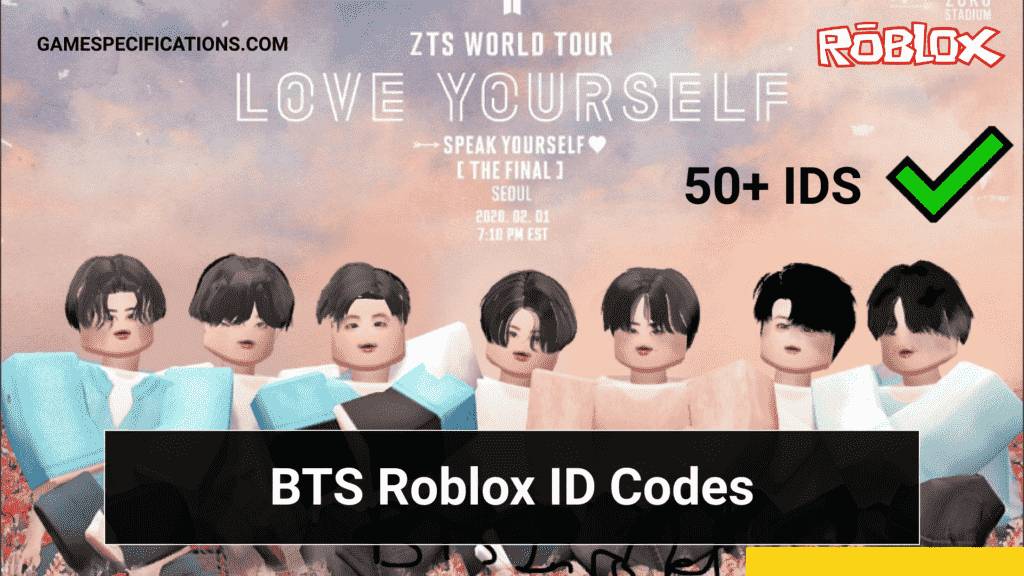 50+ BTS Roblox ID Codes [2023]  Fire, Idol, Euphoria And Other