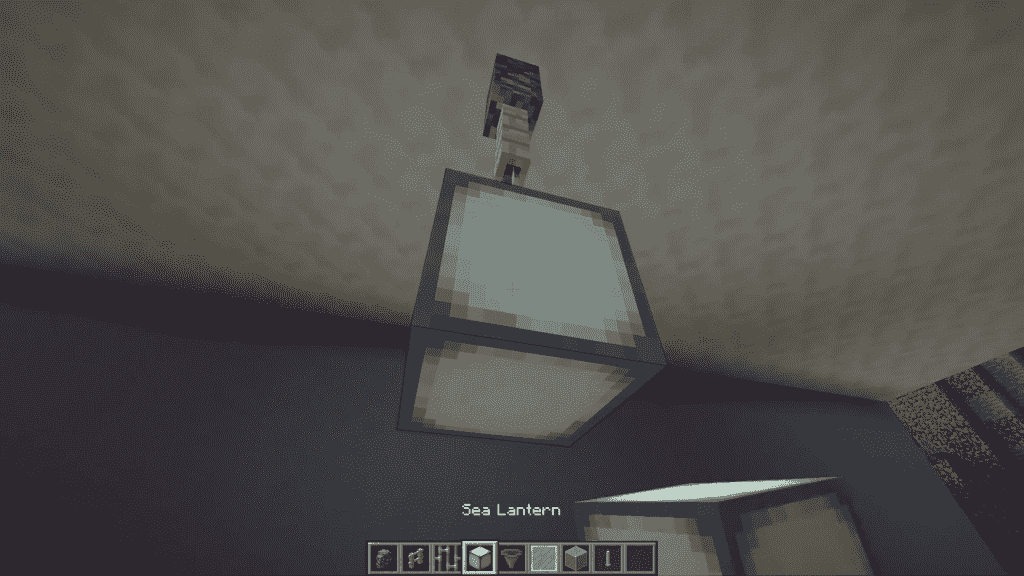 Minecraft Chandelier Sea Lantern