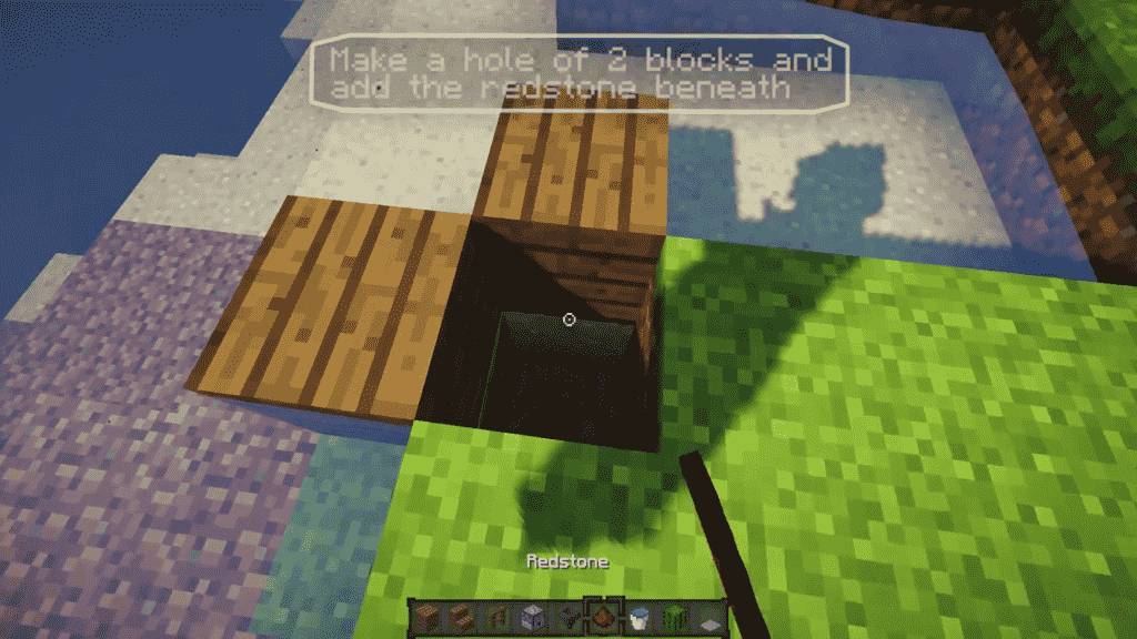 Holes for dock