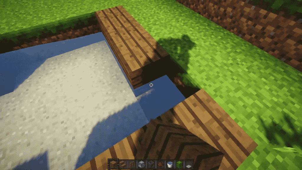 Wooden Frame for Minecraft Dock