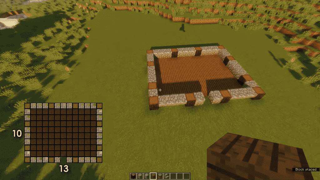 Minecraft-Tavern-Wooden-Base
