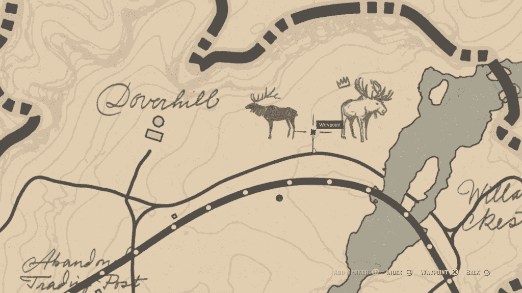 Red Dead Redemption Legendary Moose Locations