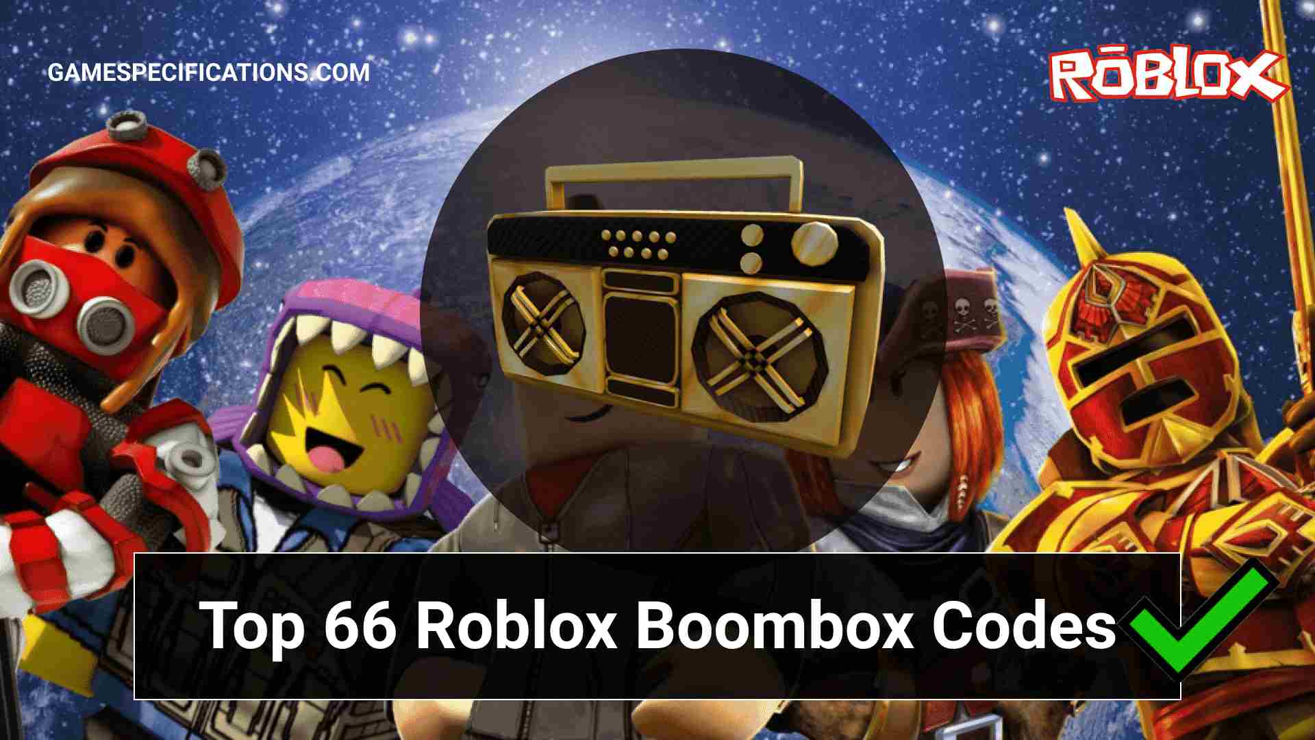 Codes For Boombox