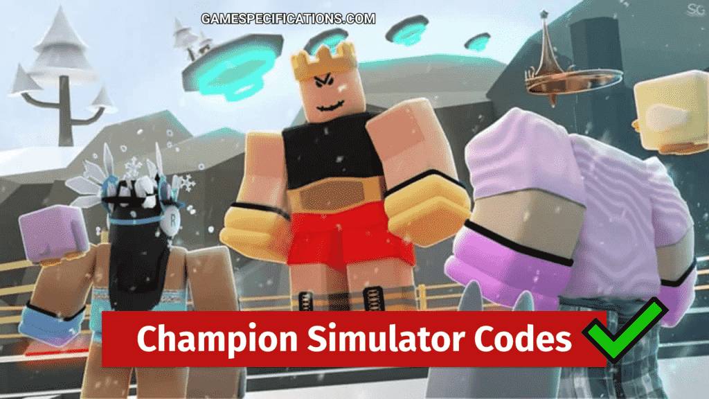 Roblox Champion Simulator Codes