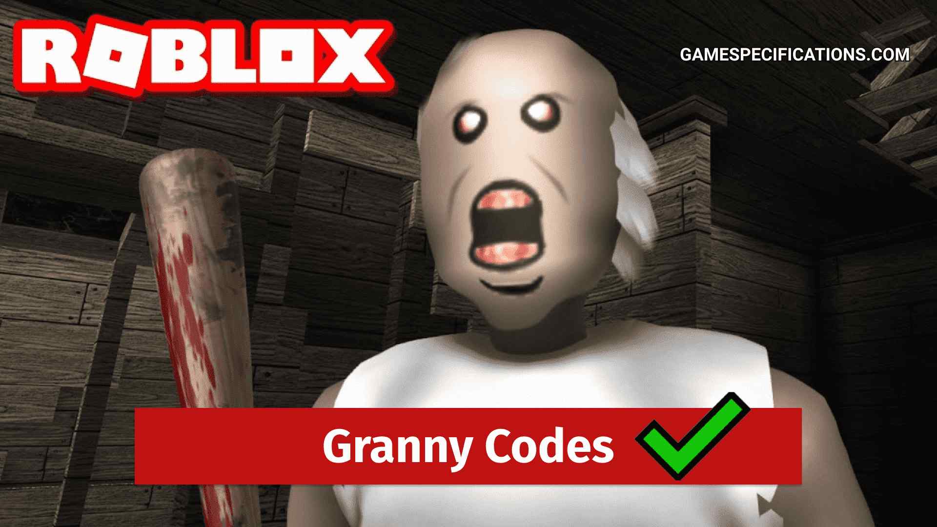 Roblox Granny Codes 2021