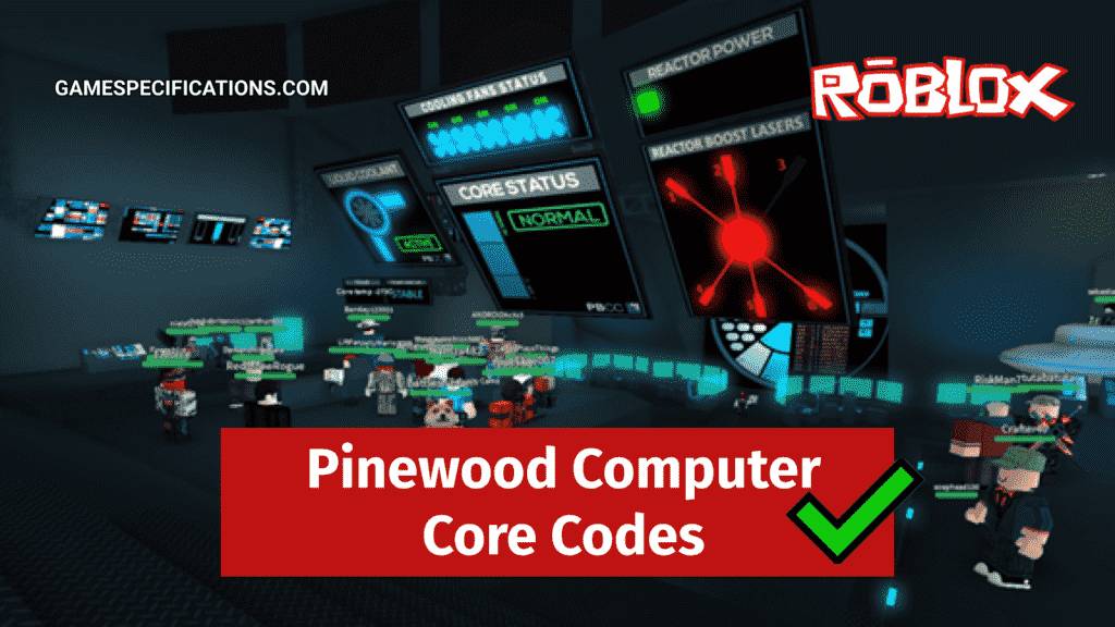 Roblox Pinewood Computer Core Codes