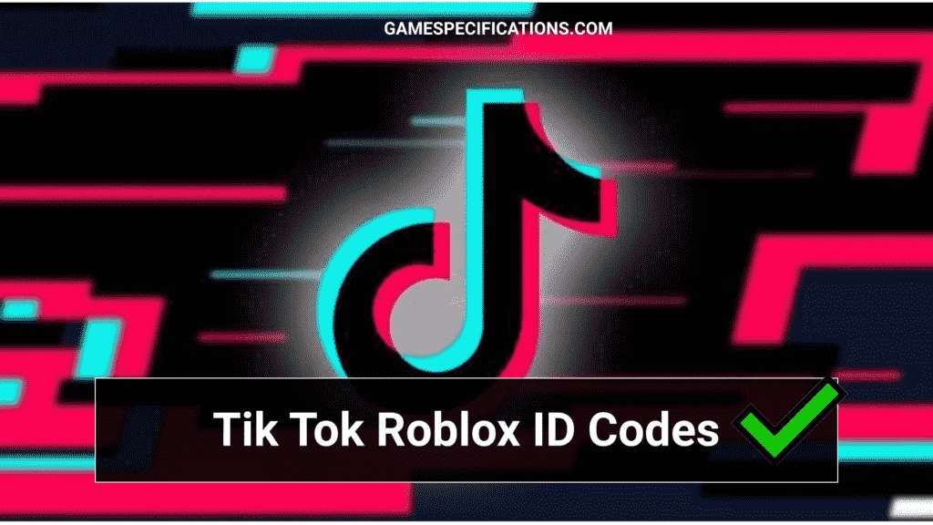 TikTok Roblox ID Codes