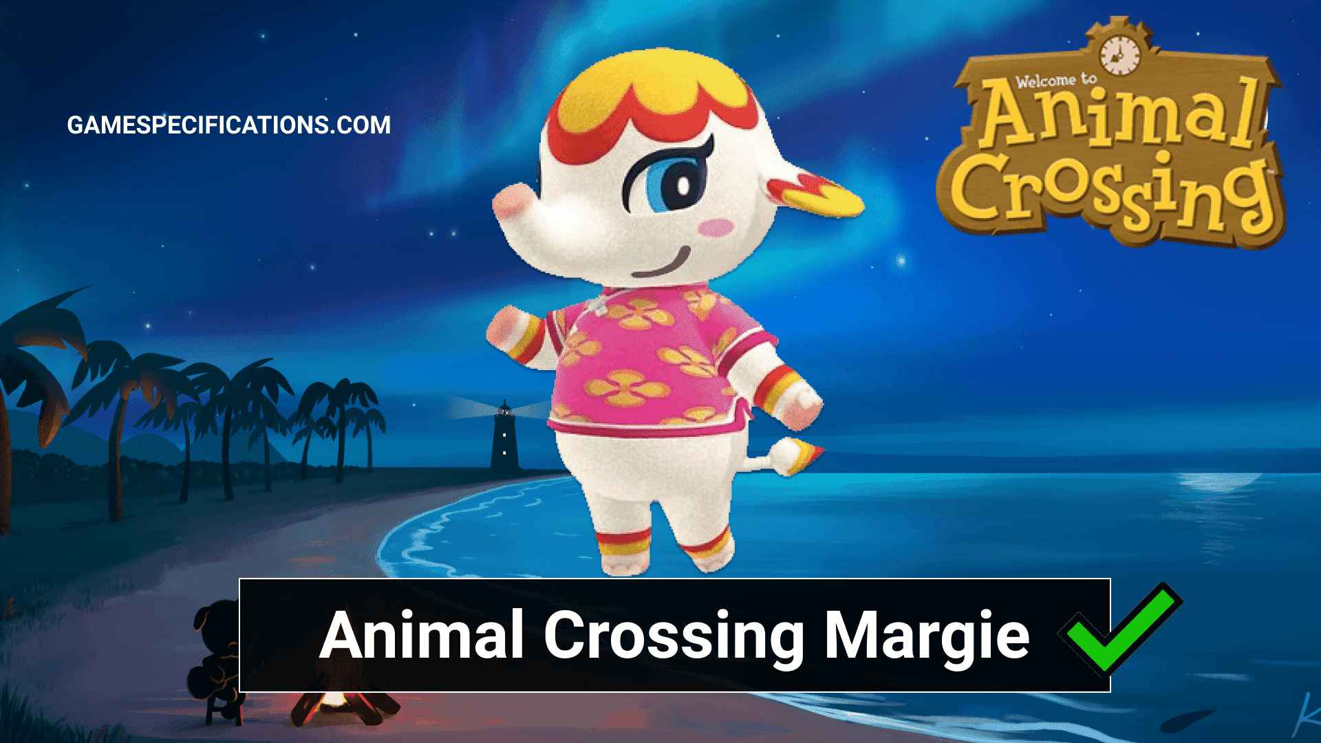 Animal Crossing Margie Complete Character Guide - Game Specifications