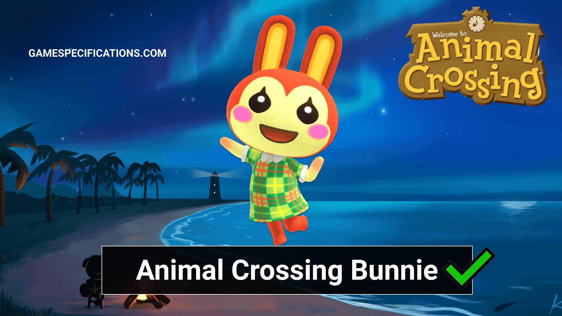 Bunnie Animal Crossing Complete Character Guide - Game Specifications