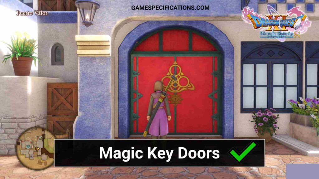 Dragon Quest XI Magic Key Doors