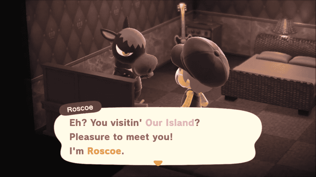 Roscoe Animal Crossing – Appearance
