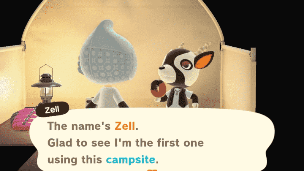Zell Animal Crossing - Appearance