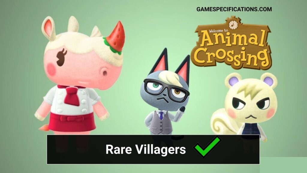 Top 20 Animal Crossing Rare Villagers & Species [2023] - Game Specifications
