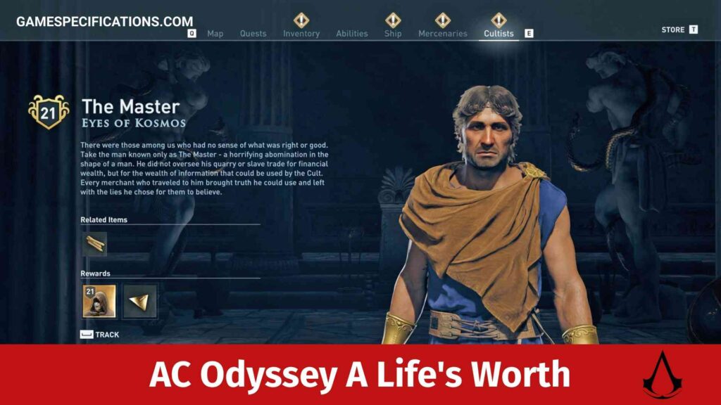Assassin's Creed Odyssey A Life's Worth