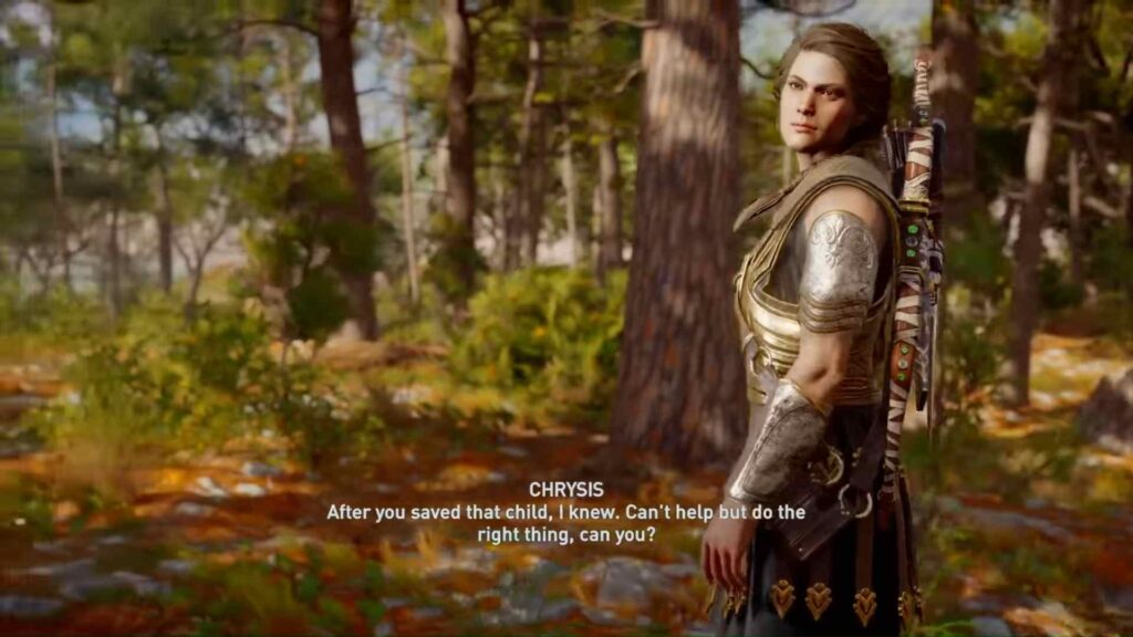 Assassin's Creed Odyssey Chrysis Appearance
