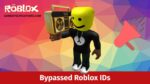 Famous Bypassed Roblox ID Codes 2024 Game Bypassed Roblox IDs 150x84 