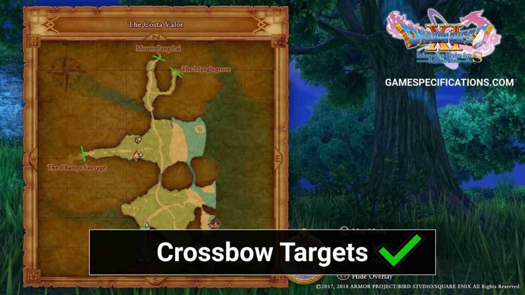 Dragon Quest XI Crossbow Targets