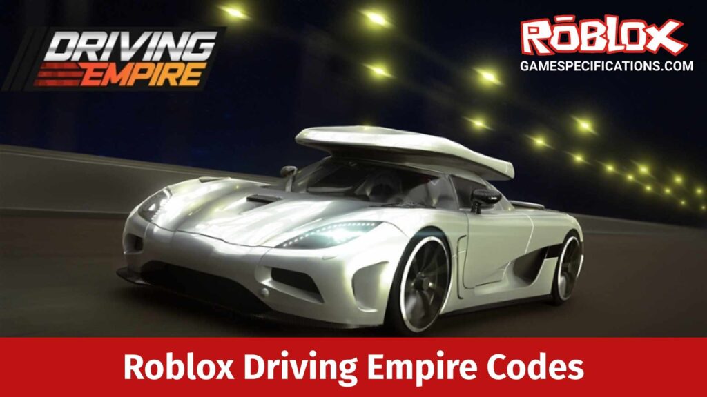 Roblox Driving Empire Codes