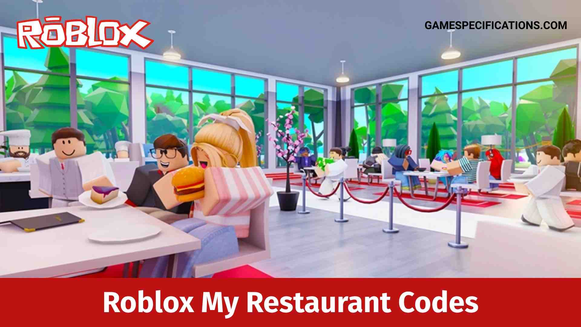 4 Working Roblox My Restaurant Codes July 2021 Game Specifications - roblox bloxburg picture codes for restaurants