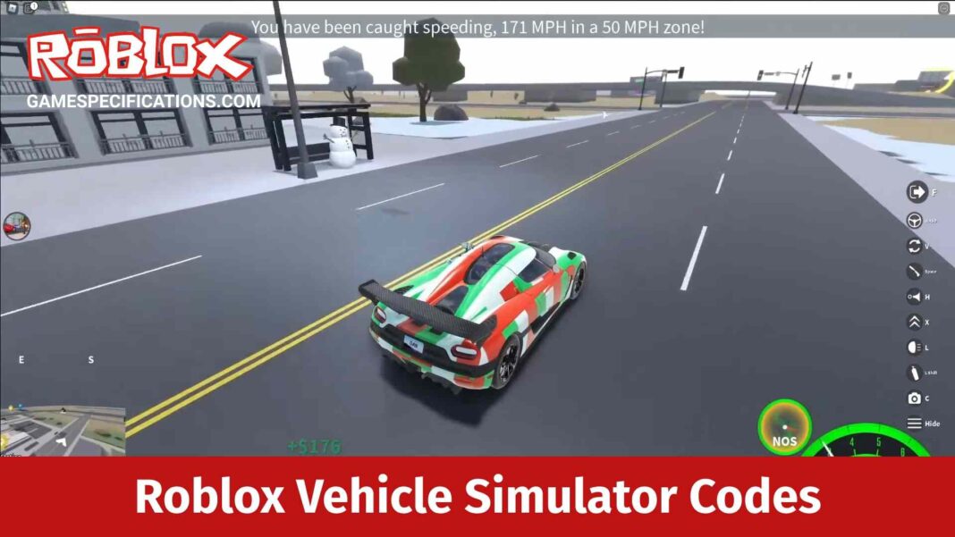 Codes For Roblox Vehicle Simulator 2023