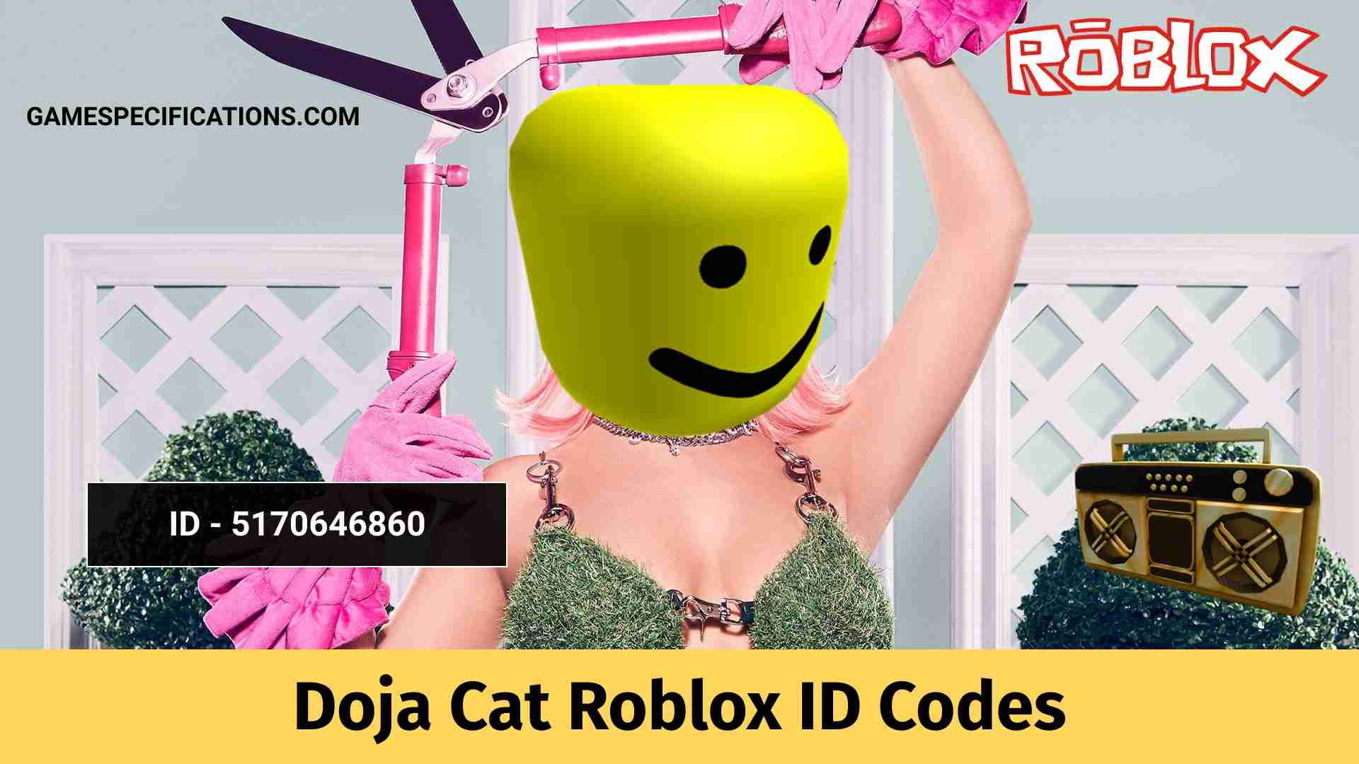 Doja Cat Roblox ID Codes To Play Hip Hop [2023] - Game Specifications