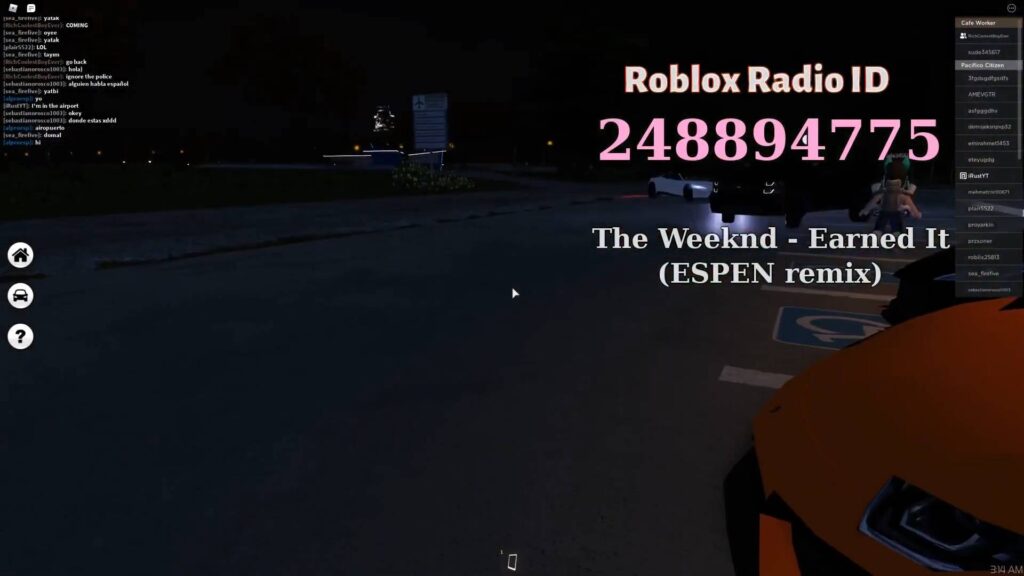 The Weeknd Roblox ID 