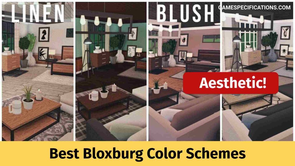 Bloxburg Color Schemes
