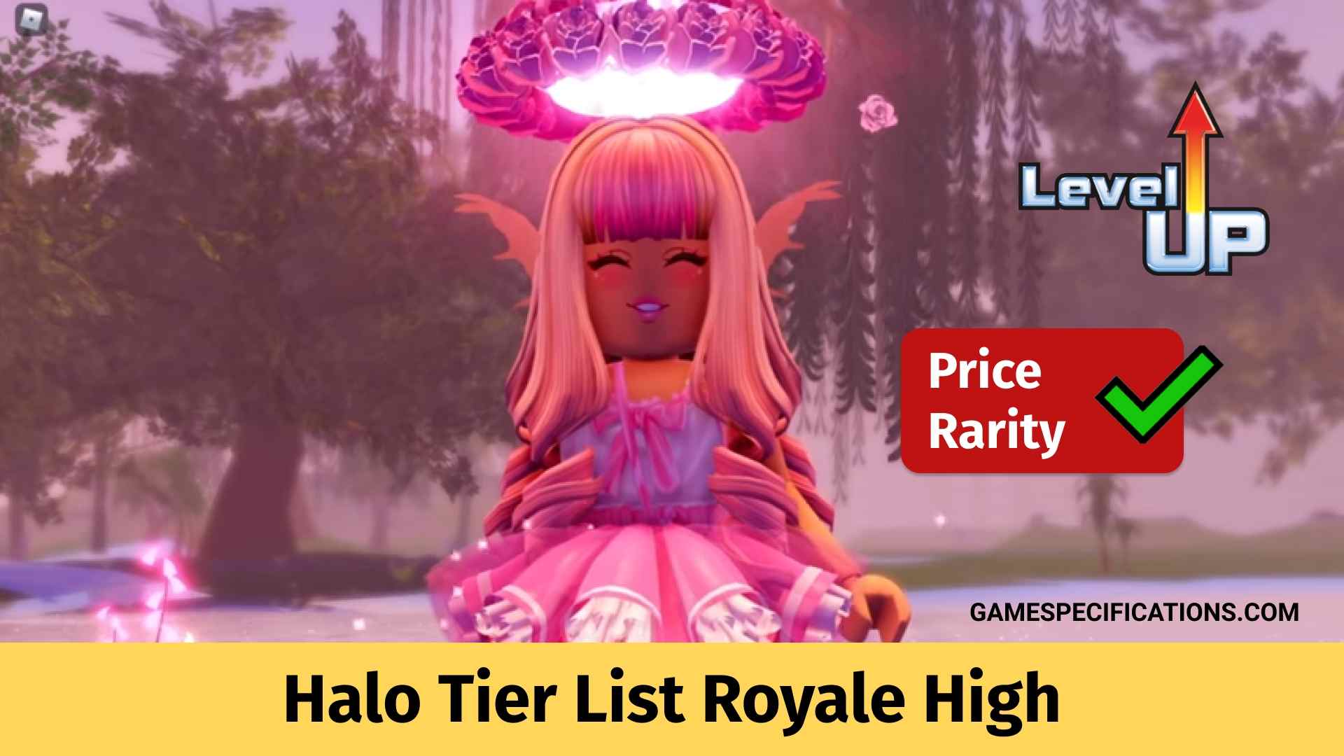 Top Halo Tier List Royale High Based On Rarity 2021 Game Specifications - roblox royale high spring halo 2020