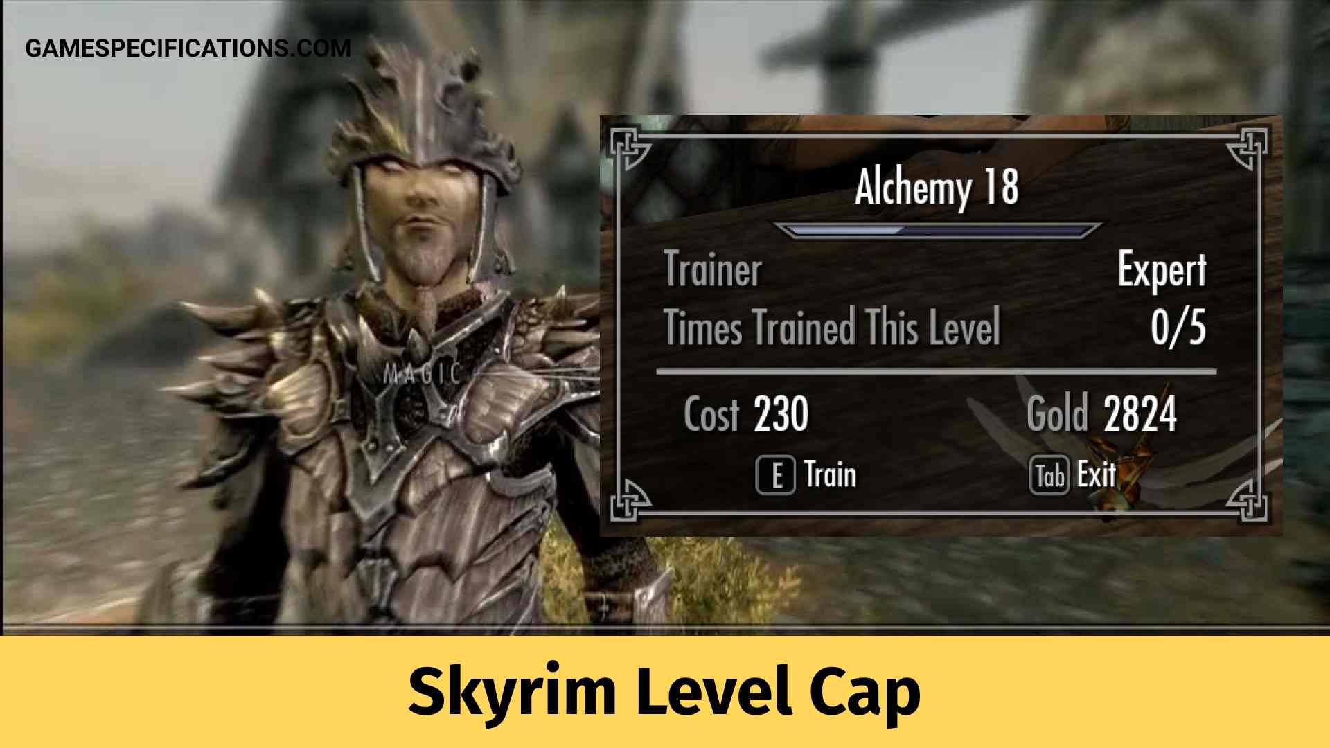 Skyrim Level Cap Explained Level Up Faster Game Specifications