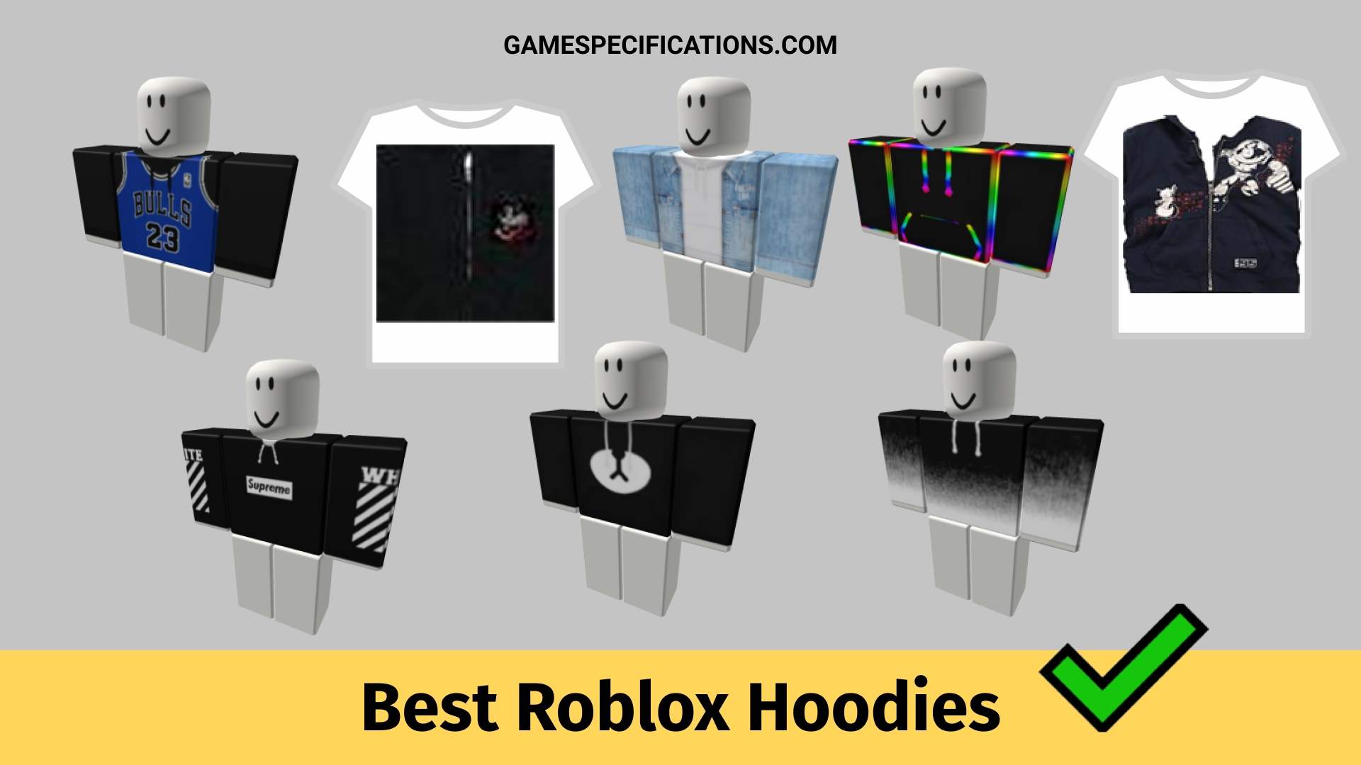 17 Best Roblox Hoodies To Look Good | Free, Cheap & Aesthetic - Game  Specifications