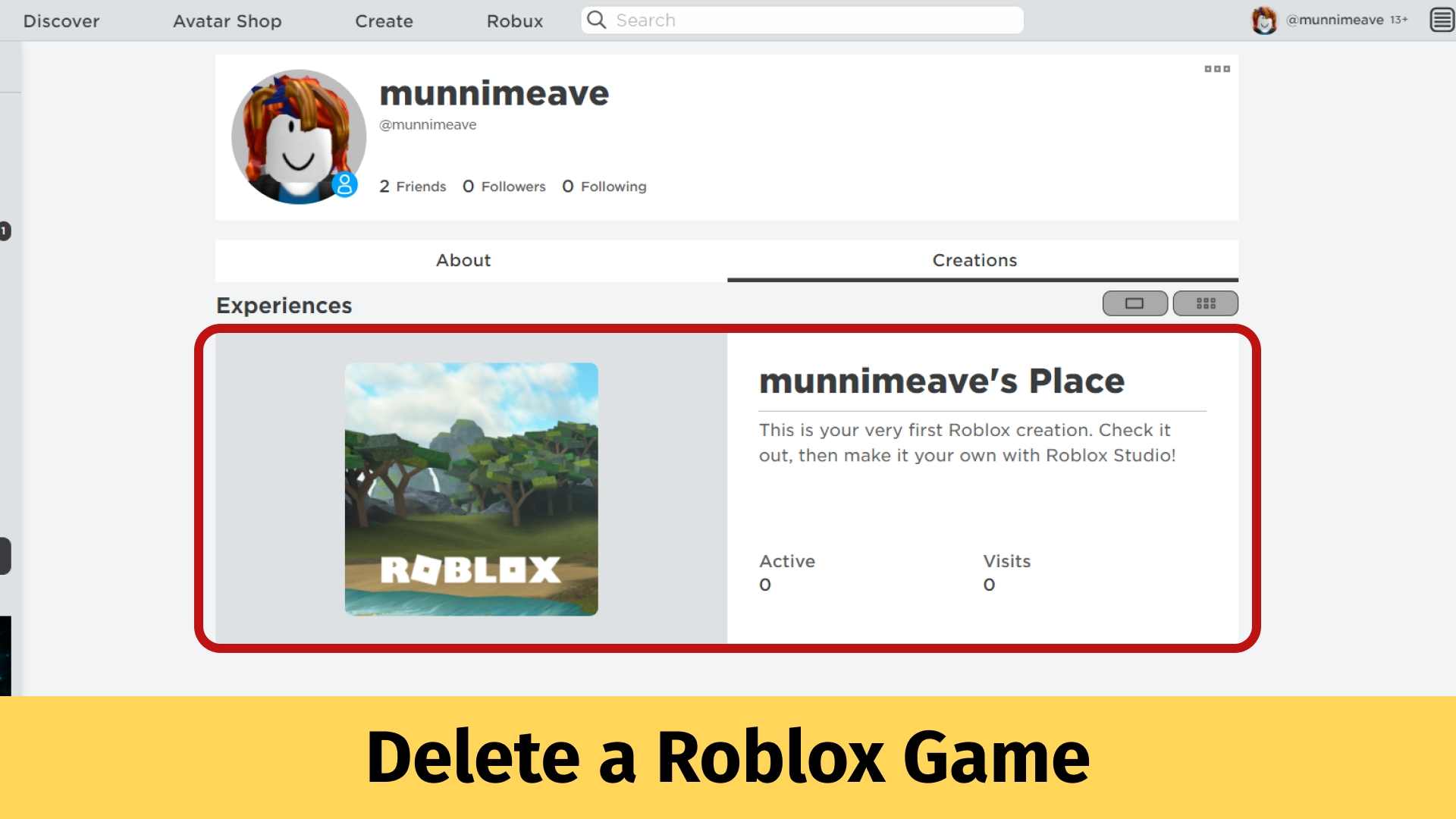 How To Delete A Roblox Game In 3 Different Ways Game Specifications - roblox this game has shut down mac