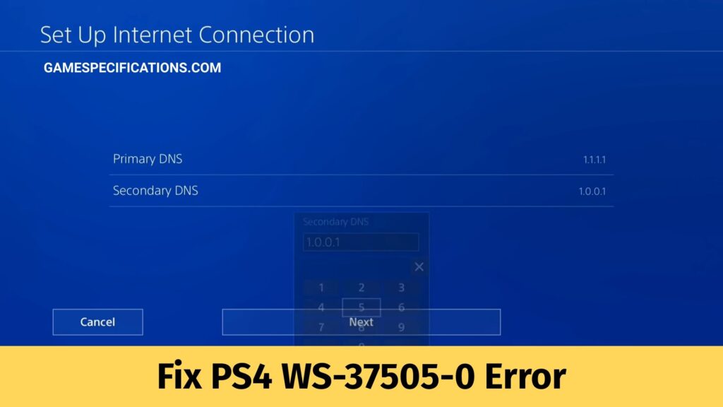 PS4 WS-37505-0