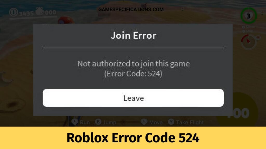 Roblox Error Code 524