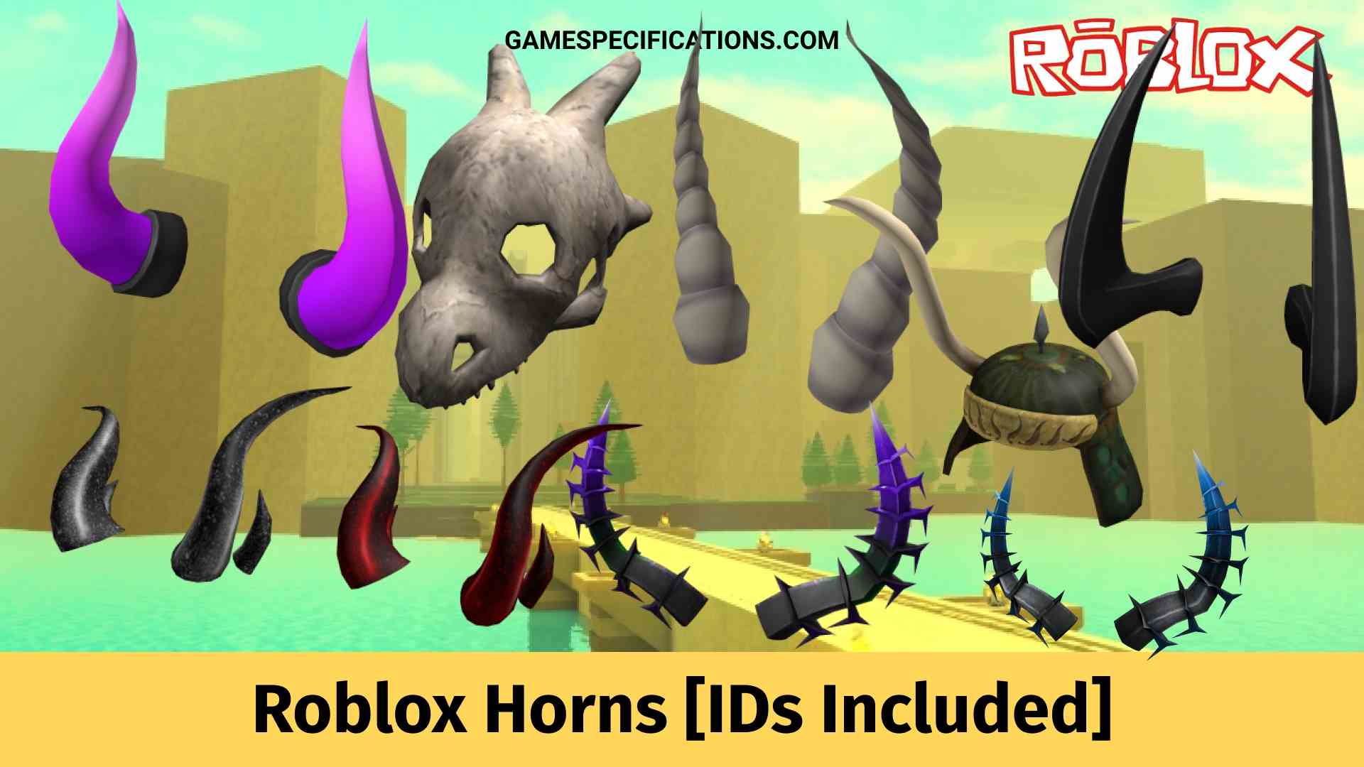 23 Roblox Horns To Awesome Devilish Look Ids Included Game Specifications - 1000 rounds roblox id
