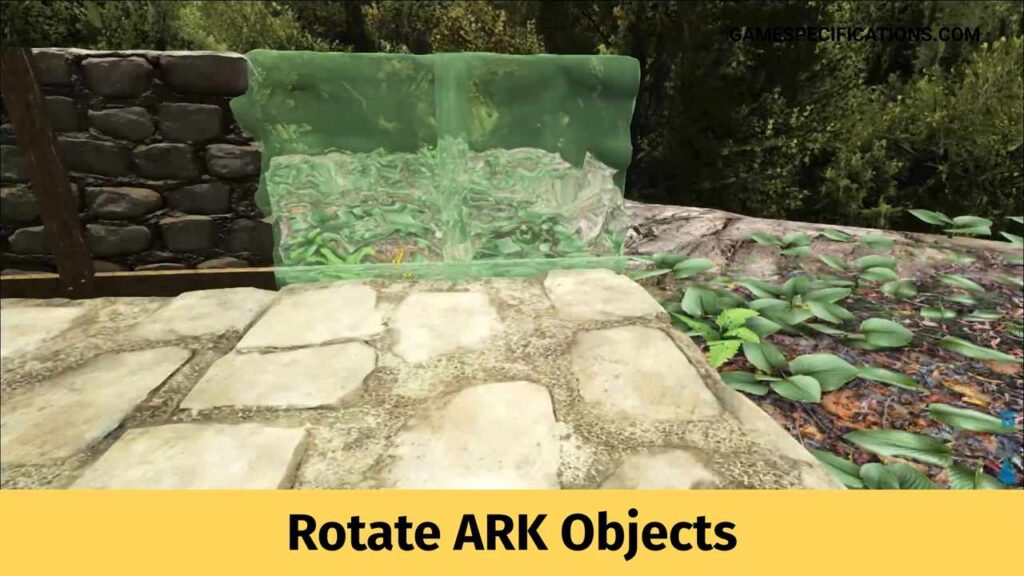 Rotate ARK Objects